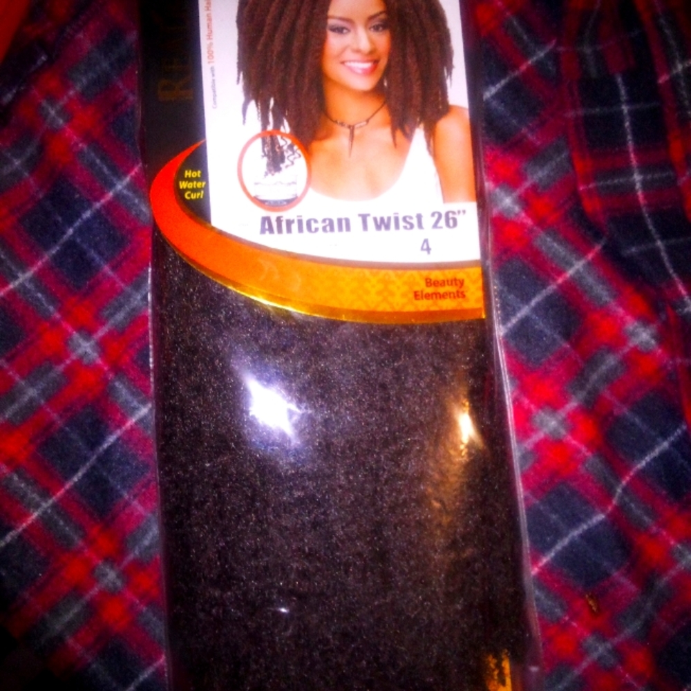 African twist, black